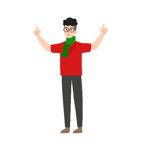 Man Raising Hands